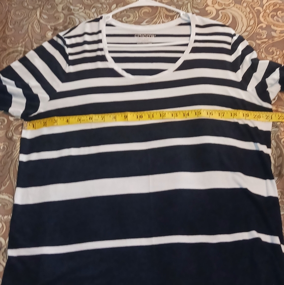 Chico's Women's Round Scoop Neck Top Size 3 (XL) - Picture 7 of 7